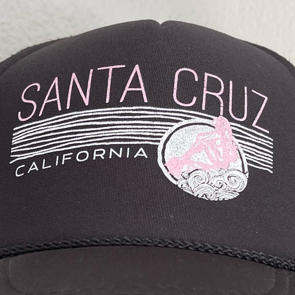 Otto santa cruz california truckers black hat one size - Picture 8 of 8